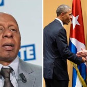 Guillermo Fariñas, Obama y Raúl Castro