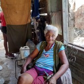 Anciana cubana abandonada en Camagüey 