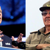 Biden y Raúl Castro