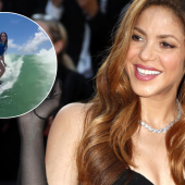 Shakira a todo tren en Miami: “Si no hay olas se hacen”