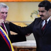Nicolás Maduro y Miguel Díaz-Canel
