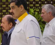 Daniel Ortega, Nicolás Maduro, Miguel Díaz-Canel