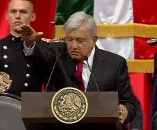 AMLO da discurso en México. Foto: Facebook del presidente