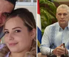 El esposo de Mailén Díaz Almaguer denunció al presidente de Cuba. Fotomontaje: ADN Cuba