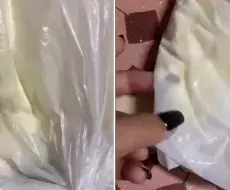 Cucarachas en leche en polvo para niños. Foto: Capturas de pantalla/14yMedio/Facebook