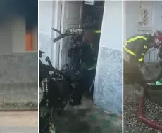 Se incendia moto eléctrica dentro de vivienda en Ciego de Ávila