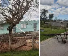 Estragos del huracán Ian en Pinar del Río