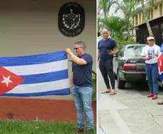 Protesta de cubanos en Costa Rica