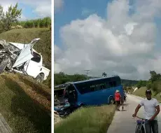 Accidente de tránsito en las zona limítrofe entre Granma y Santiago de Cuba