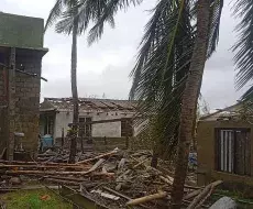 Daños de huracán Ian en Cuba, imagen de referencia.