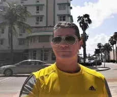 Actor cubano Erdwin Fernández