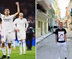 Dani Ceballos, futbolista del Real Madrid, de visita en Cuba