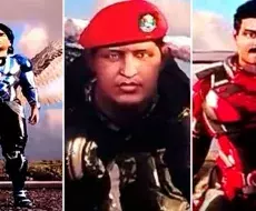 VIDEO: Un &quot;grotesco&quot; homenaje muestra a Chávez y a Maradona como héroes