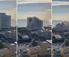 ¡IMPACTANTE! Así fue la demolición del histórico hotel Deauville de Miami Beach (Video)