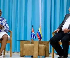 Francia Márquez con dictador cubano