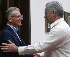 Díaz-Canel recibe a eurodiputado aliado del régimen de La Habana