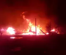 Incendio en casas de curar tabaco en Matanzas