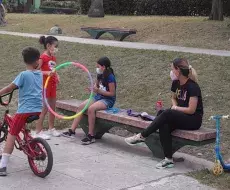 Niños en un parque de La Habana. Imagen de referencia.