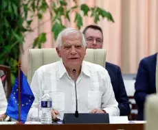 Josep Borrell en La Habana, durante el consejo conjunto Cuba-Unión Europea.