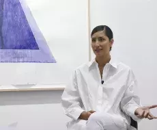 Artista cubana Rachel Valdés, novia de Alejandro Sanz, apuesta por el "erotismo" de la acuarela
