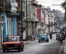 Una calle de La Habana