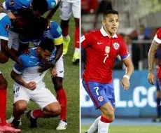 Selecciones de Cuba y Chile de fútbol