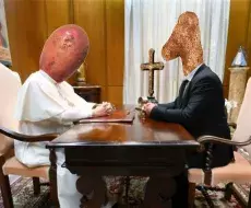Papa y Díaz-Canel en Vaticano