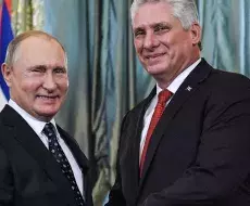Díaz-Canel y Putin