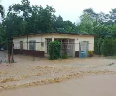 Inundaciones en el oriente de Cuba