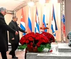Canel y Putin en Moscú, noviembre de 2022