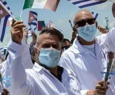 Médicos cubanos de misión en México