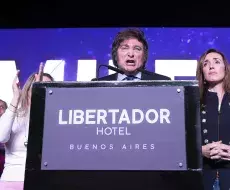 El libertario Javier MIlei, el más votado en las elecciones en Argentina