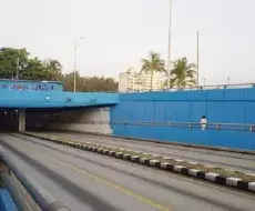 Túnel de 5ta avenida, en La Habana