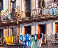 Fachada en La Habana Vieja