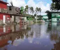 Inundaciones en Jaimanitas, La Habana