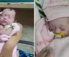 Bebé abandonada en Cuba