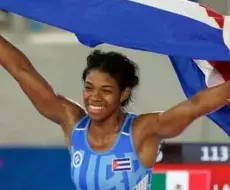 Atleta cubana de lucha Hanhelen Llanes