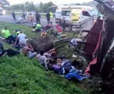 Accidente en Chiapas, México