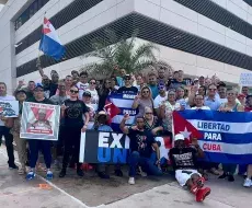 Manifestaciones en Miami contra la dictadura cubana