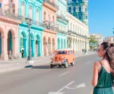 Una turista en La Habana