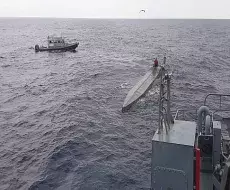 Armada de Colombia intercepta un narcosubmarino secreto con cocaína desplegado por los cárteles de la droga