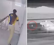 Nuevo video muestra los últimos momentos del pasajero que subió al motor de un avión Delta