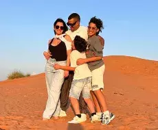 Randy Malcom disfruta unas vacaciones familiares en Dubái