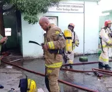 Sofocado incendio en policlínico de Matanzas