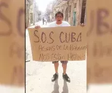 Protesta por contaminación de agua en Habana Vieja