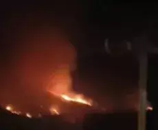 Incendio en Santiago de Cuba