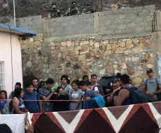 Migrantes rescatados en Oaxaca