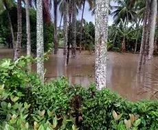Inundaciones en Baracoa