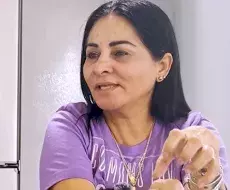 Madre cubana Ailex Marcano, exiliada en Estados Unidos