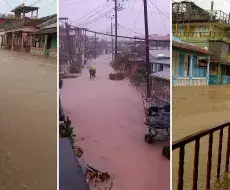 Inundaciones en Baracoa, octubre de 2024